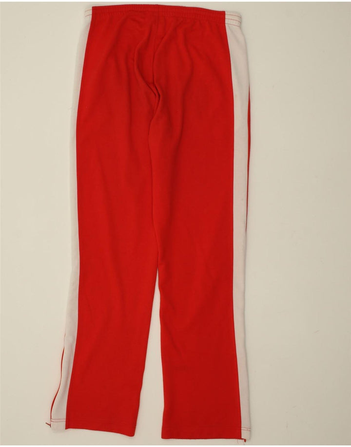 PUMA Womens Tracksuit Trousers UK 12 Medium  Red Colourblock Vintage Puma and Second-Hand Puma from Messina Hembry 