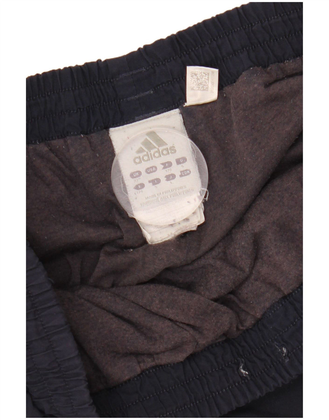 ADIDAS Mens Carrot Tracksuit Trousers Joggers Medium  Navy Blue Polyester