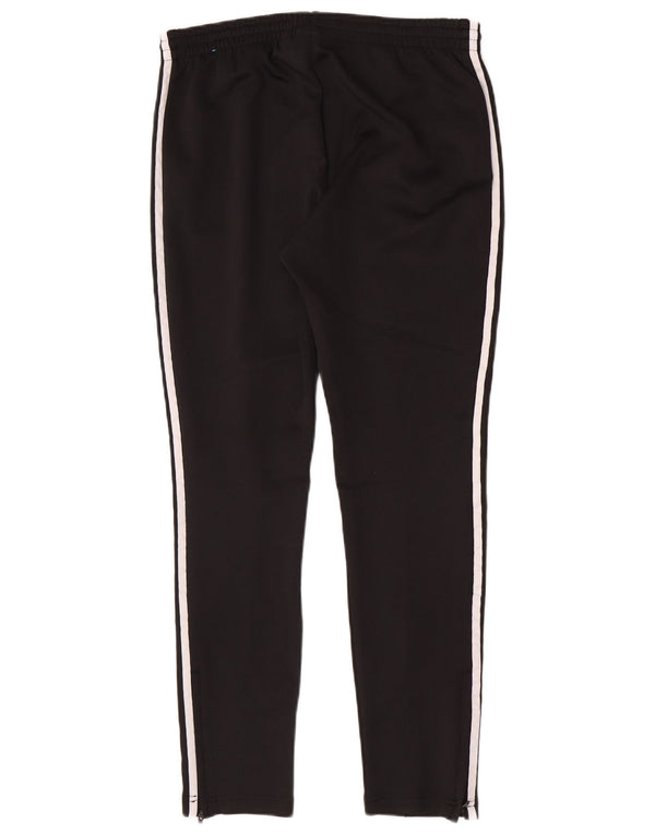 Adidas Womens Tracksuit Trousers UK 16 Large Black Cotton Sports