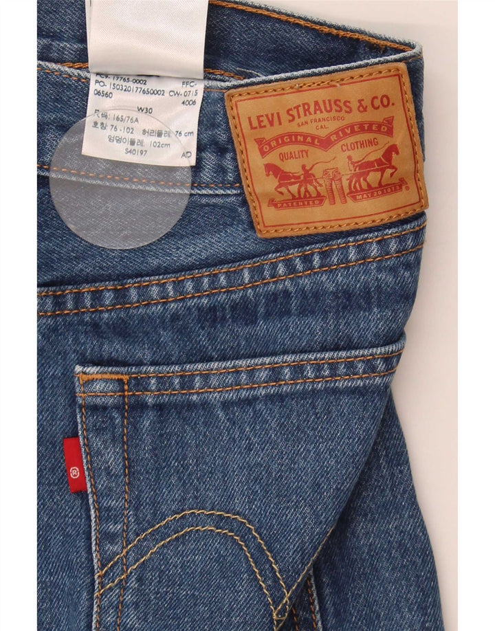Levi's Womens Mini Denim Skirt W30 Medium Blue Cotton