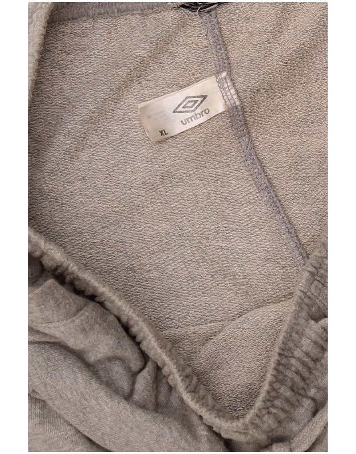 Umbro Mens Sport Shorts XL Grey Flecked Cotton