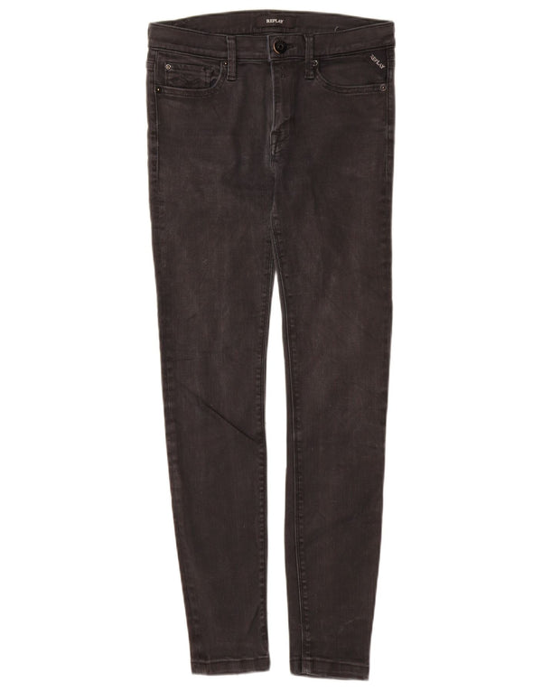 Replay Womens JOI Skinny Jeans W28 L29 Black