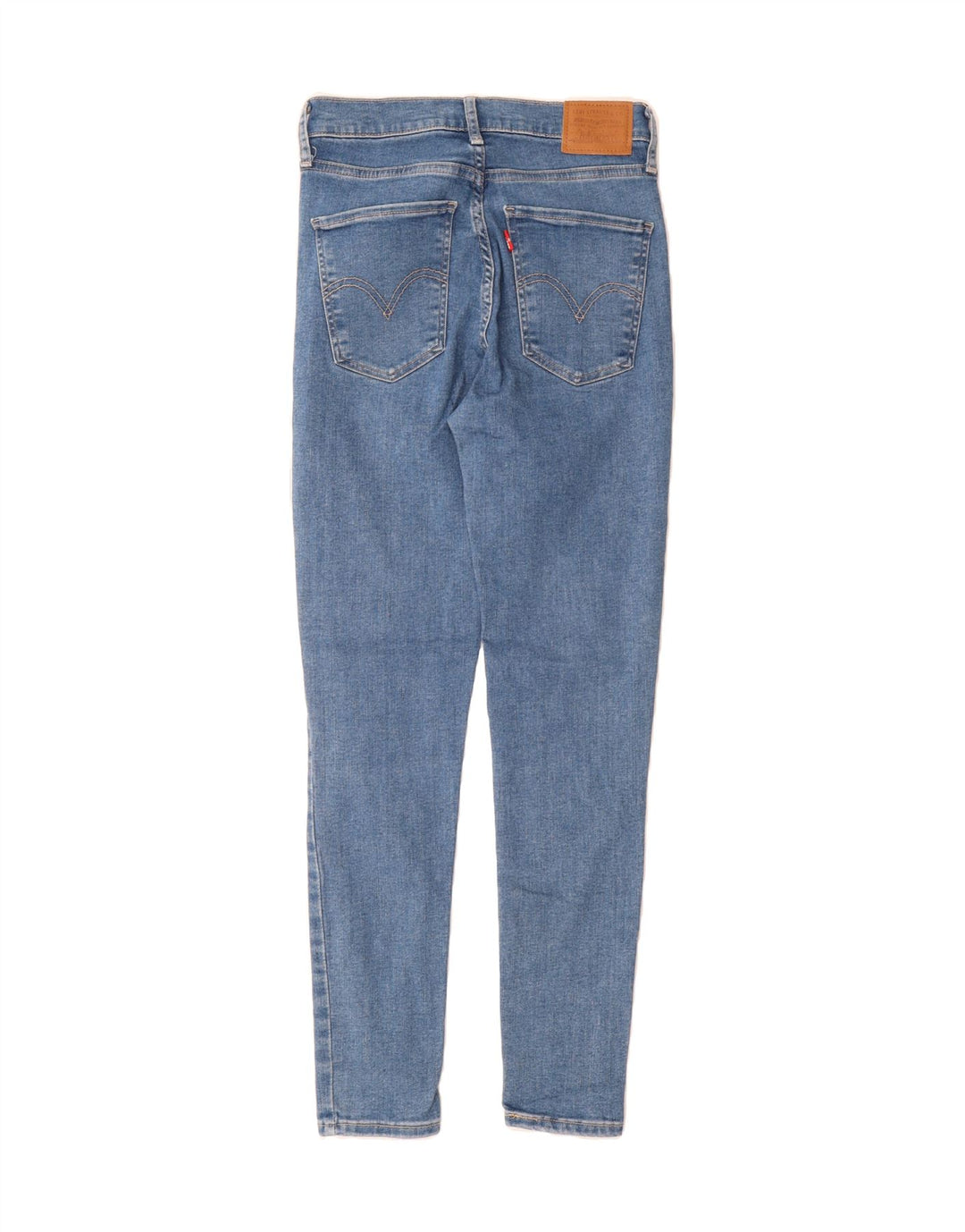 LEVI'S Womens Skinny Jeans W27 L29 Blue Cotton Vintage Levi's and Second-Hand Levi's from Messina Hembry 