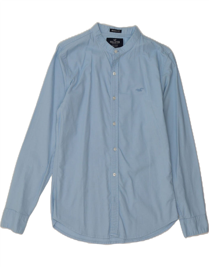HOLLISTER Mens Muscle Shirt Small Blue Cotton Vintage Hollister and Second-Hand Hollister from Messina Hembry 