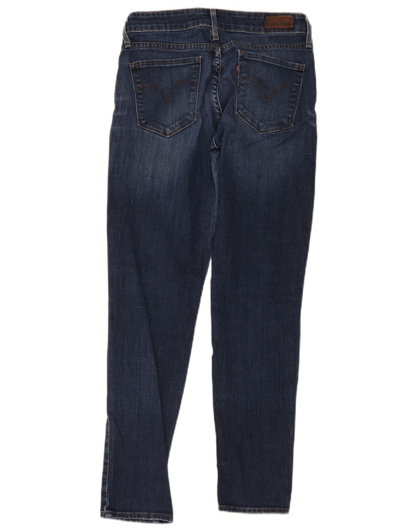 Levi's Womens Demi Curve Modern Rise Skinny Jeans W27 L30 Blue Cotton