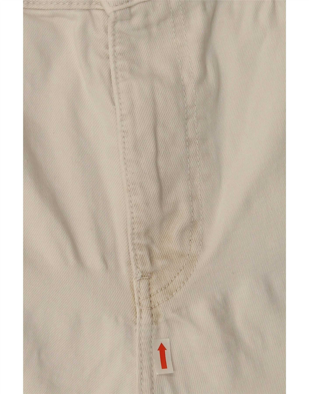 Zara Womens Straight Jeans EU 46 2XL W36 L26 White