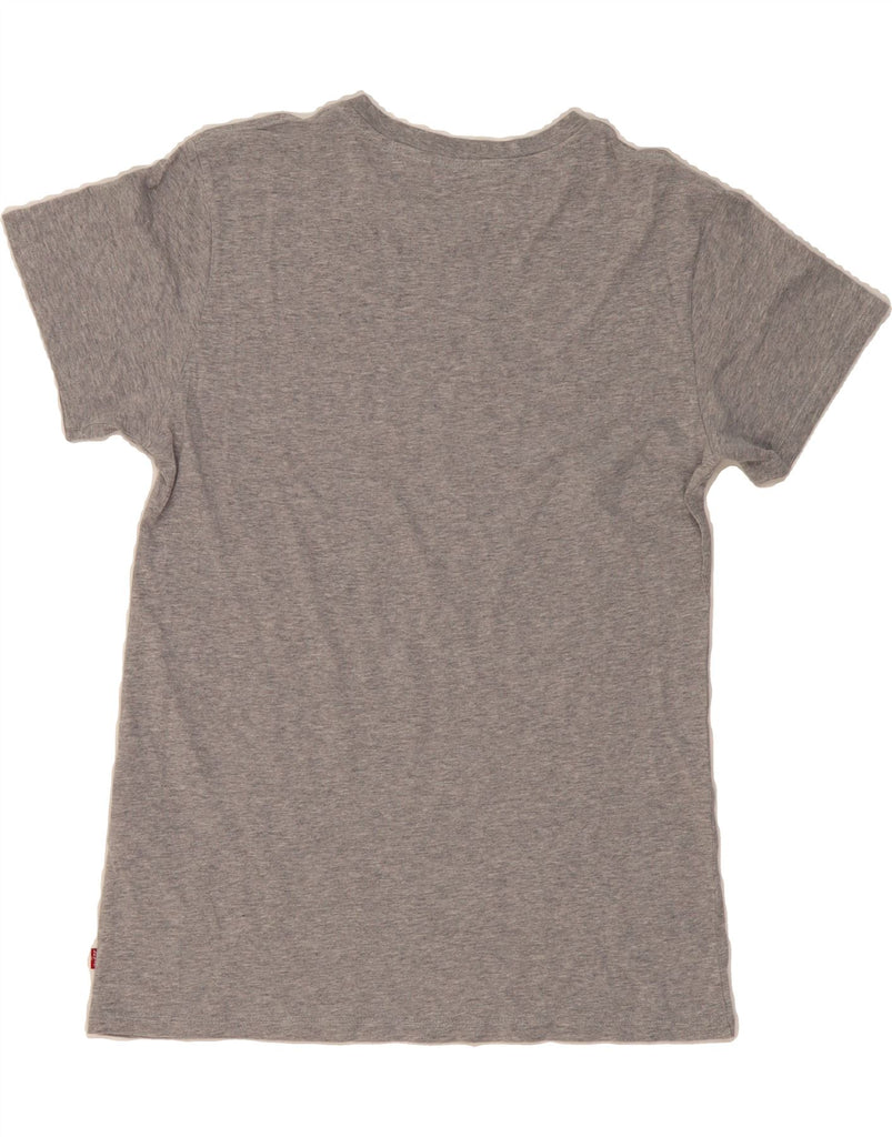 LEVI'S Mens Graphic T-Shirt Top Medium Grey Cotton Vintage Levi's and Second-Hand Levi's from Messina Hembry 