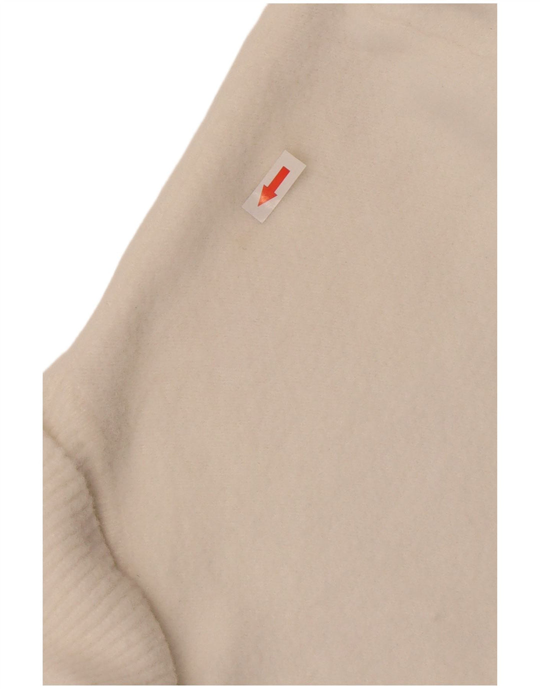 Zara Womens Crop Roll Neck Jumper Sweater UK 10 Small White Nylon