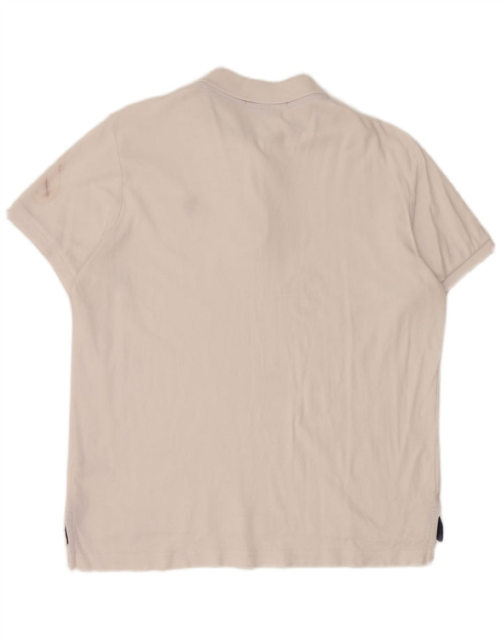 U.S. Polo Assn. Mens Shirt Medium White Cotton