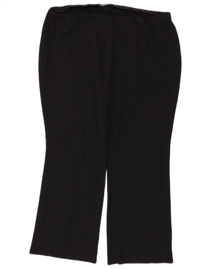 Marks & Spencer Womens Tracksuit Trousers UK 20 2XL  Black Polyester