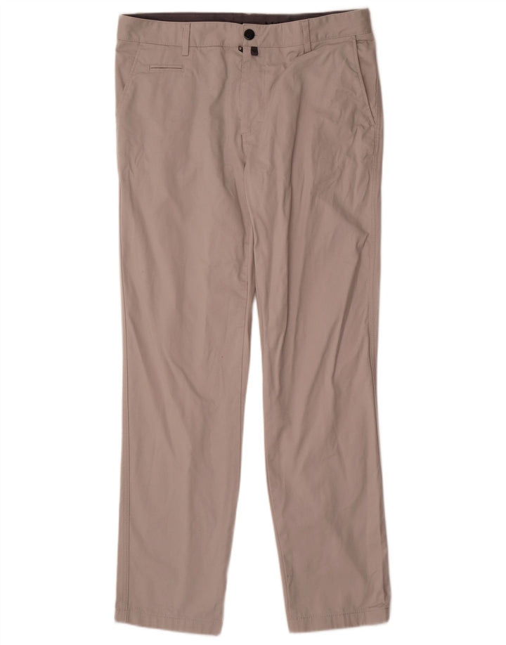 Avirex Mens Straight Chino Trousers W34 L31 Grey
