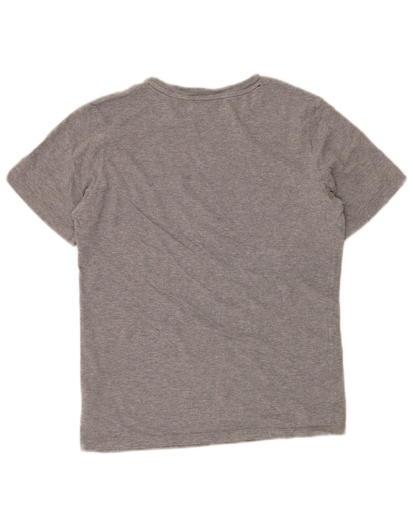 TOMMY HILFIGER Boys T-Shirt Top 13-14 Years Grey Cotton