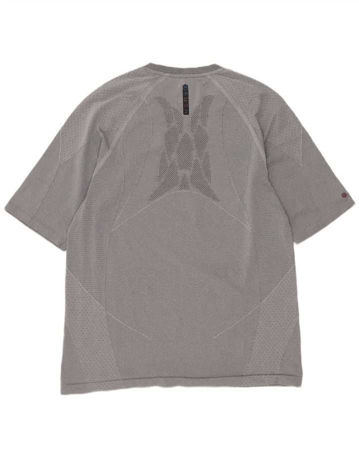 Under Armour Mens Heat Gear T-Shirt Top XL Grey