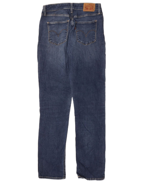 Levi's Womens Mid Rise Skinny Jeans US 4 Small W28 L29 Blue Cotton