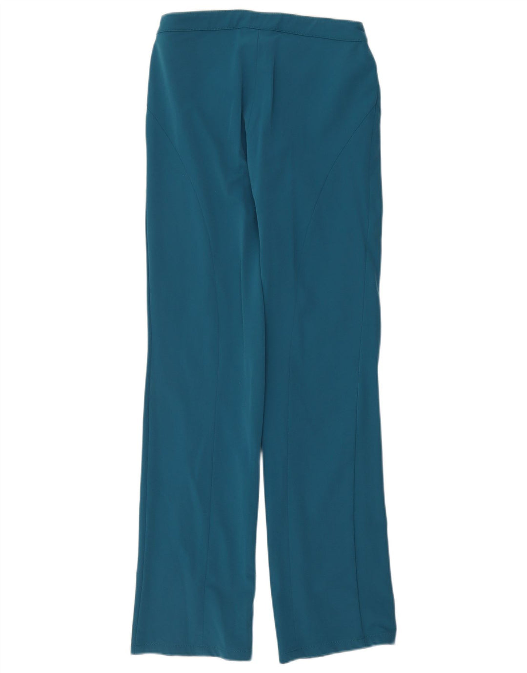 Versace Womens Straight Casual Trousers W30 L34 Blue Polyamide