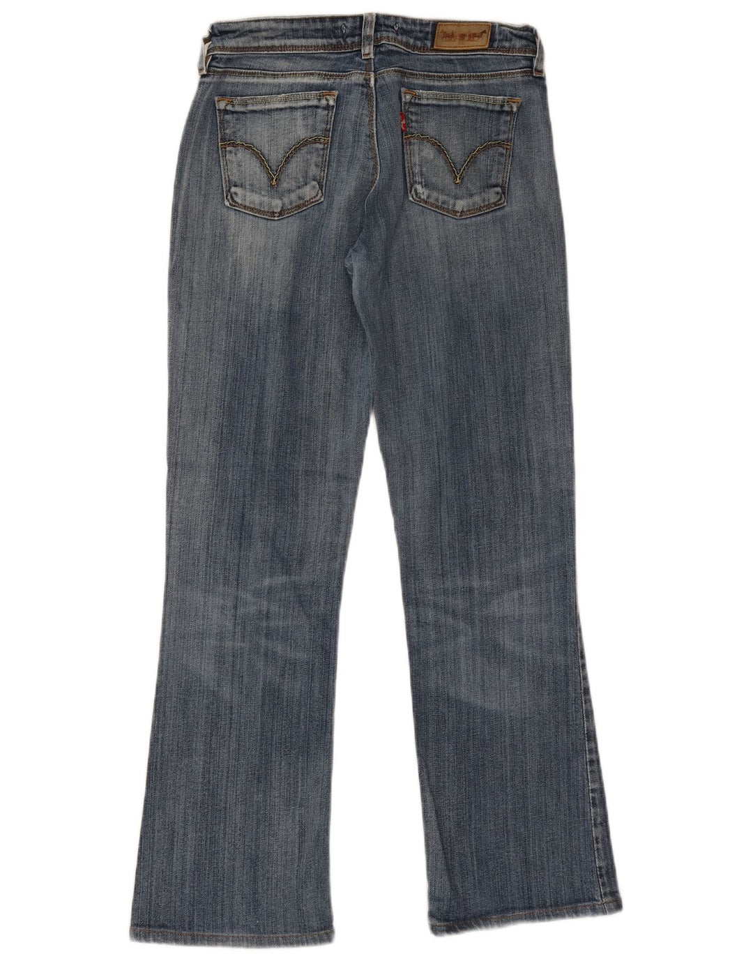 Levi's Womens 572 Bootcut Jeans W30 L29 Blue Cotton