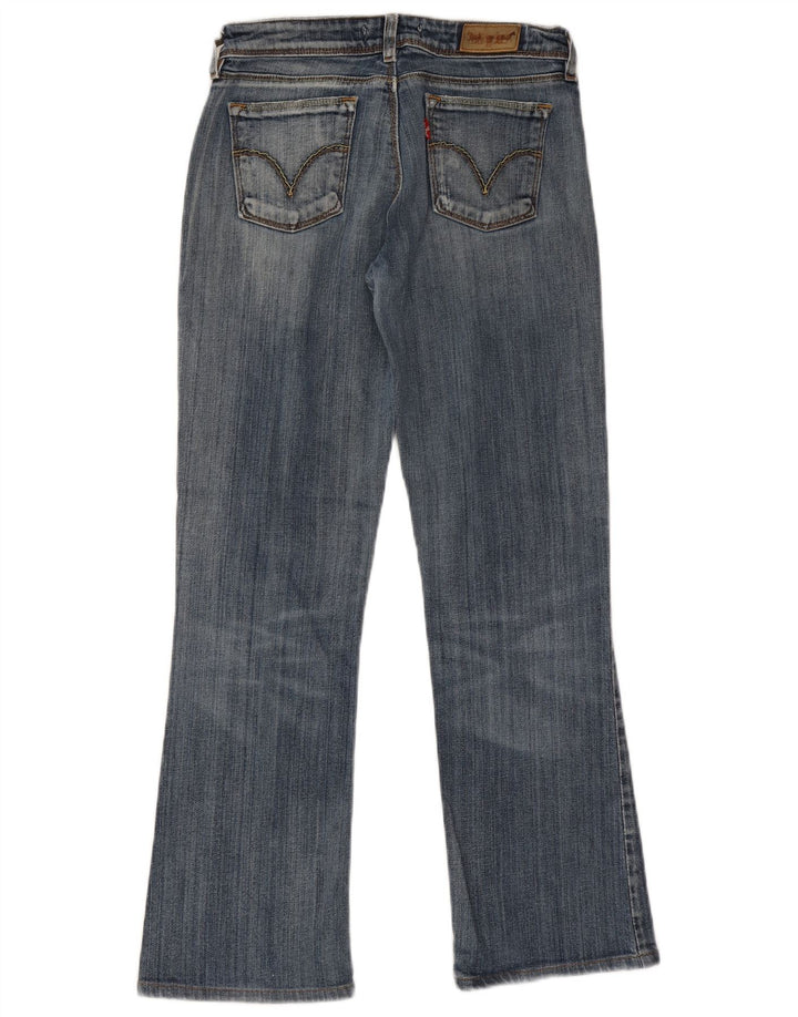 Levi's Womens 572 Bootcut Jeans W30 L29 Blue Cotton