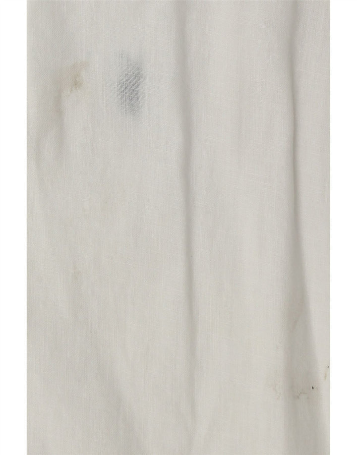 Polo Ralph Lauren Mens Big Shirt XL White Linen