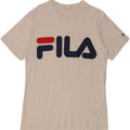 Fila Mens Graphic T-Shirt Top Medium White Cotton