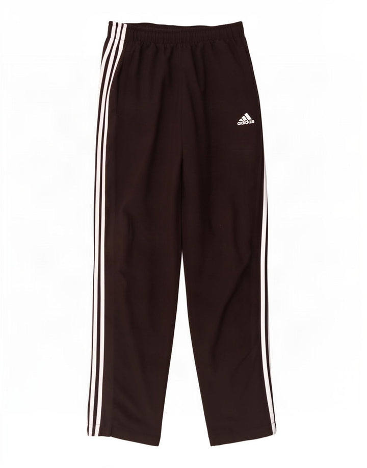 Adidas Mens Climalite Tracksuit Trousers Joggers Medium Black Polyester