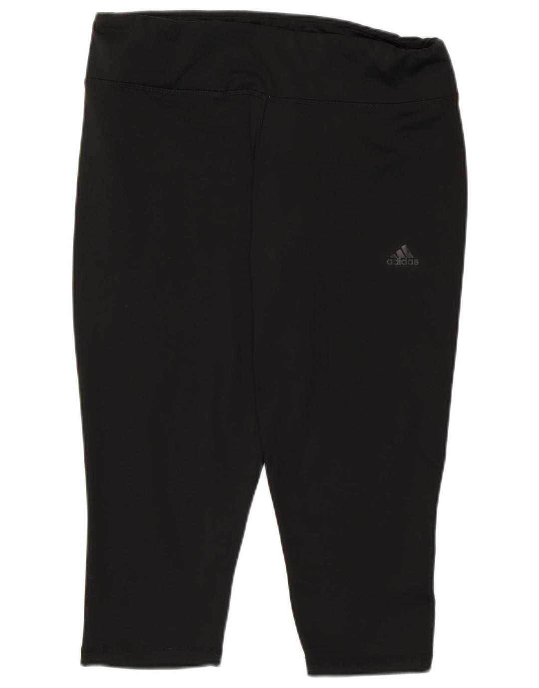 Adidas Womens Climalite Capri Leggings UK 16/18 Large Black Polyester