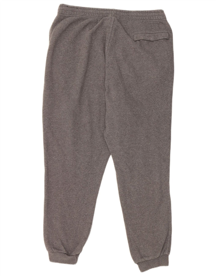 NIKE Mens Tracksuit Trousers Joggers 2XL Grey Cotton