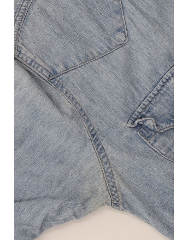 Levi's Mens Denim Shirt Small Blue Cotton