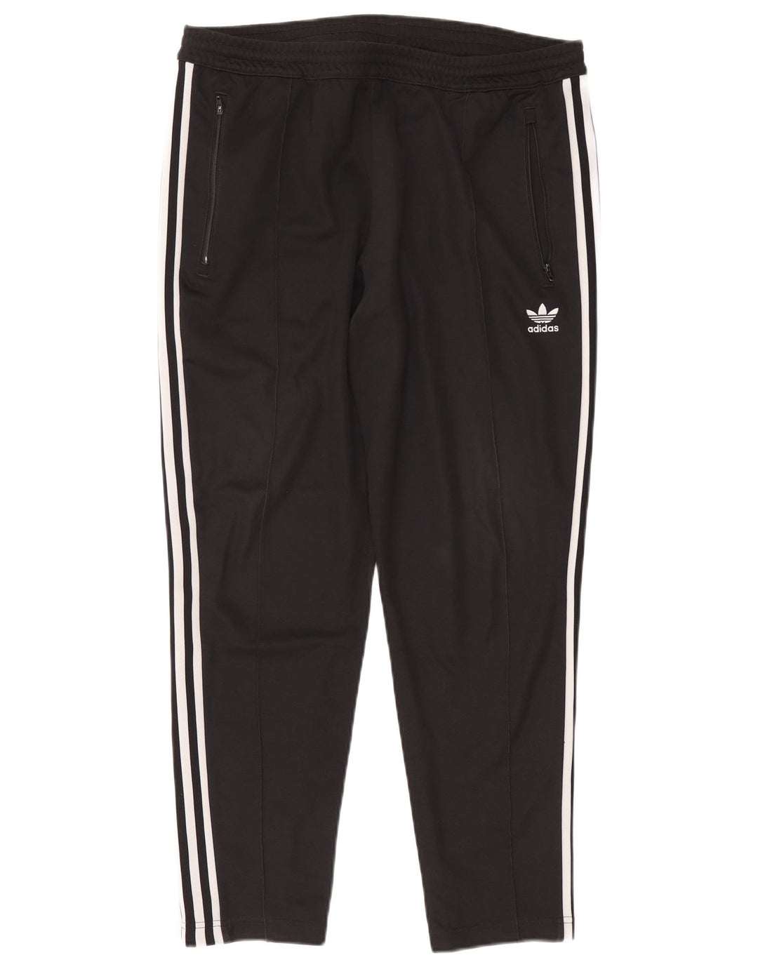 Adidas Mens Tracksuit Trousers Large Black Cotton
