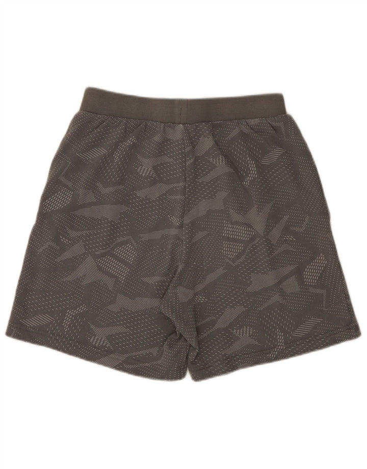Adidas Mens Sport Shorts Medium  Grey Geometric Cotton