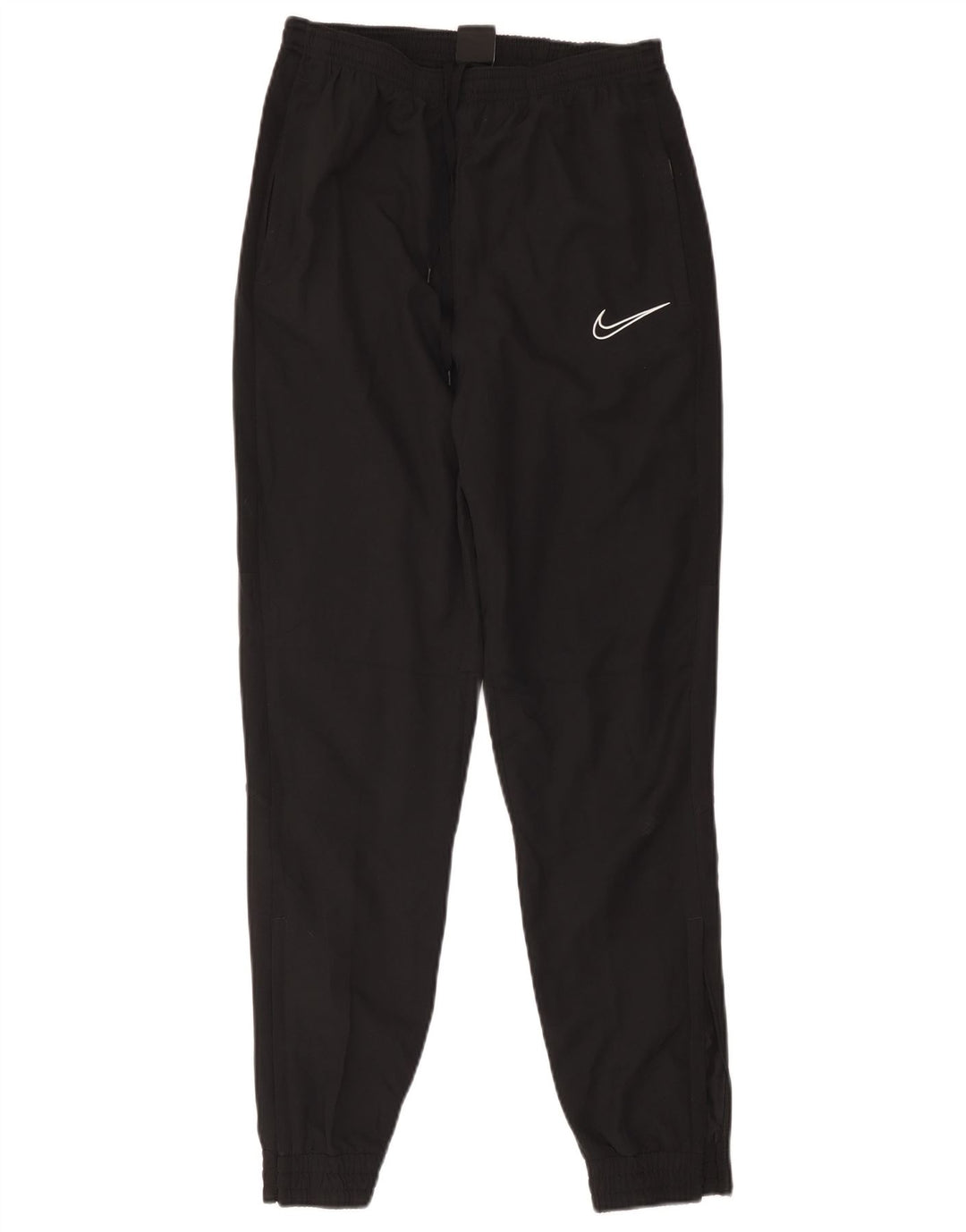Nike Mens Dri Fit Tracksuit Trousers Joggers Small Black Polyester