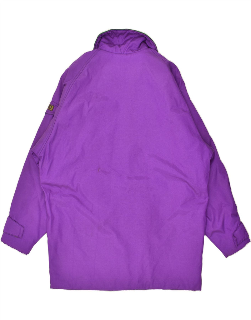 VAGABOND Mens Windbreaker Coat UK 36 Small Purple Nylon | Vintage Vagabond | Thrift | Second-Hand Vagabond | Used Clothing | Messina Hembry 