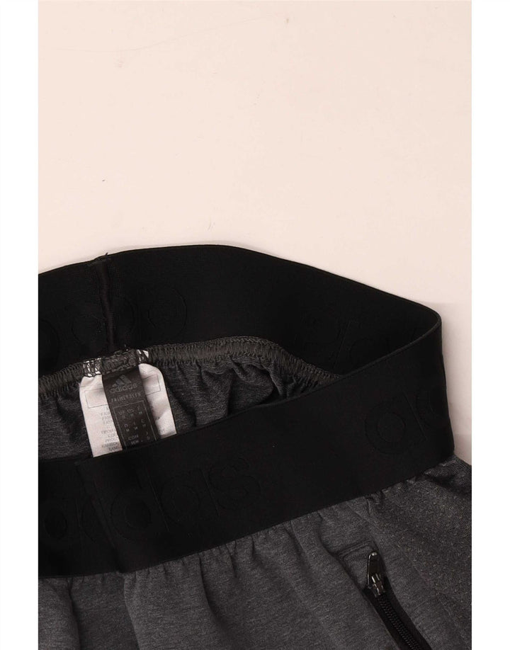 Adidas Mens Graphic Sport Shorts Medium Grey Colourblock Cotton