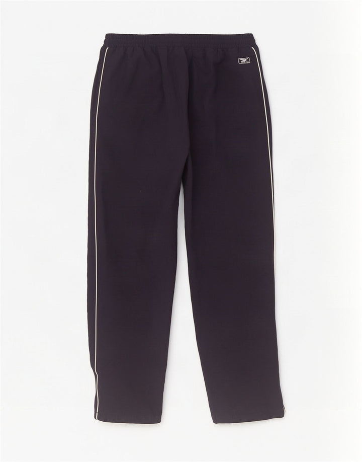 Reebok Mens Tracksuit Trousers XL Navy Blue Polyester