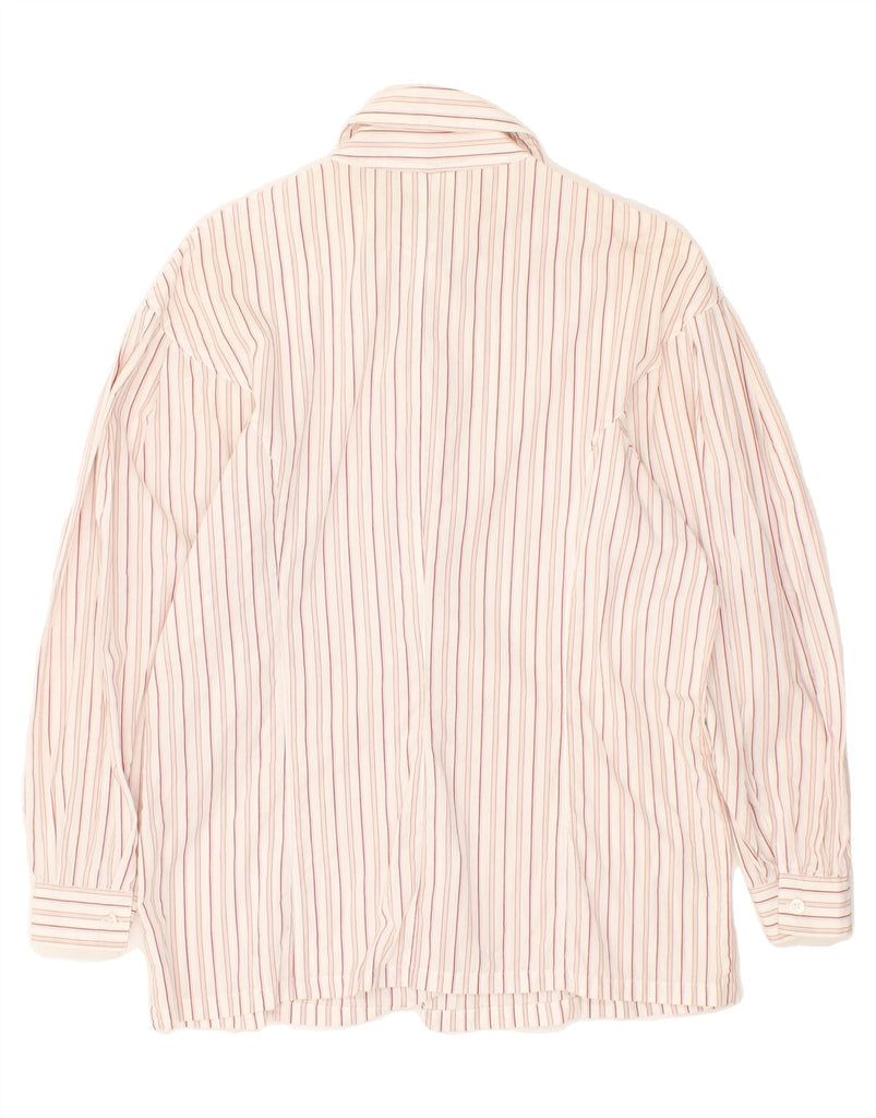 PENNY BLACK Womens Shirt IT 42 Medium Pink Striped Cotton | Vintage Penny Black | Thrift | Second-Hand Penny Black | Used Clothing | Messina Hembry 