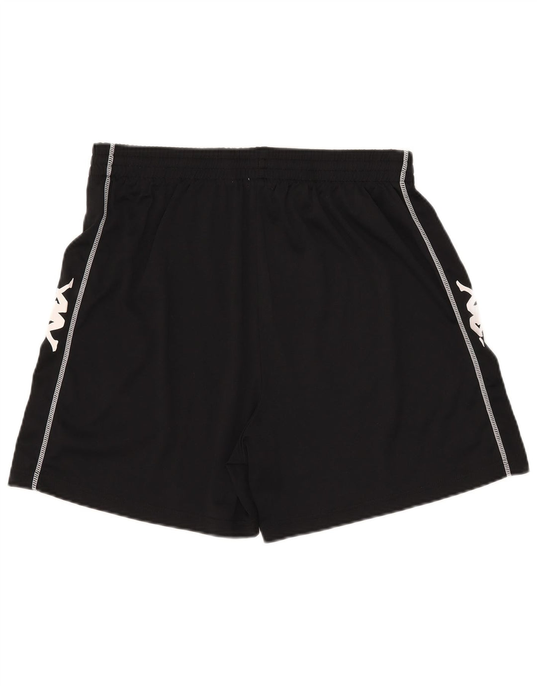 Kappa Mens Graphic Sport Shorts 2XL  Black Polyester