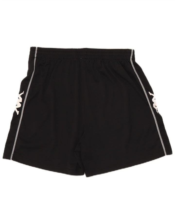 Kappa Mens Graphic Sport Shorts 2XL  Black Polyester