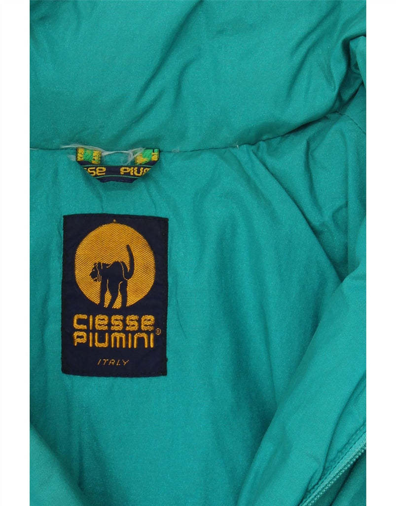 CIESSE PIUMINI Womens Padded Jacket UK 12 Medium Green Vintage Ciesse Piumini and Second-Hand Ciesse Piumini from Messina Hembry 
