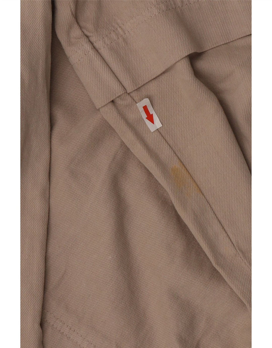 Zara Womens Wide Leg Cargo Trousers Small W26 L33 Beige