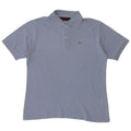 Kappa Mens Polo Shirt Medium Blue Cotton