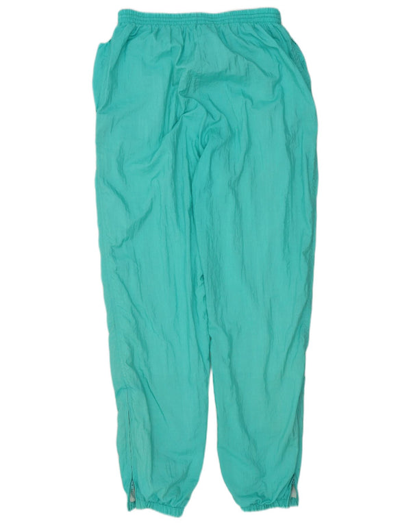 Diadora Womens Tracksuit Trousers Joggers UK 14 Medium Turquoise Polyamide