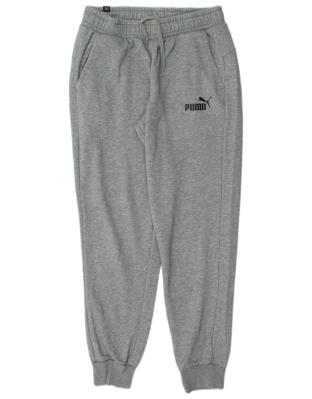PUMA Mens Tracksuit Trousers Joggers Medium  Grey Cotton