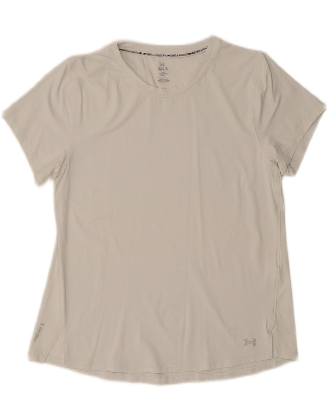 UNDER ARMOUR Womens T-Shirt Top UK 14 Large White Vintage Under Armour and Second-Hand Under Armour from Messina Hembry 