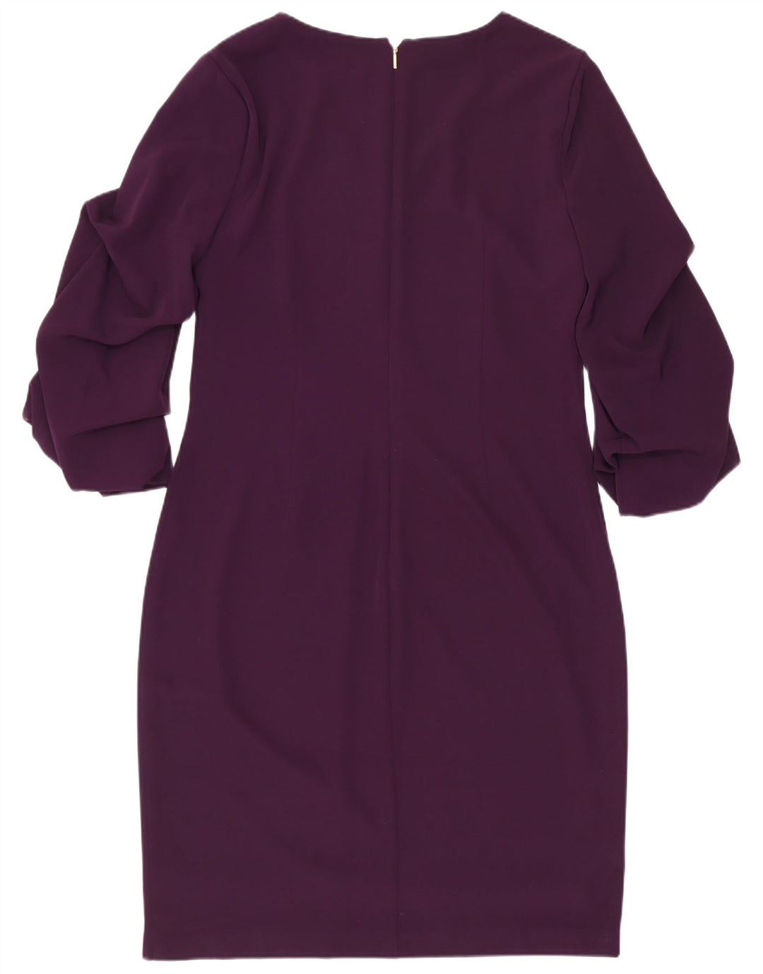 Dkny Womens 3/4 Sleeve Sheath Dress US 6 Medium Purple