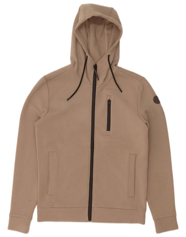 North Sails Mens Zip Hoodie Sweater XS Beige