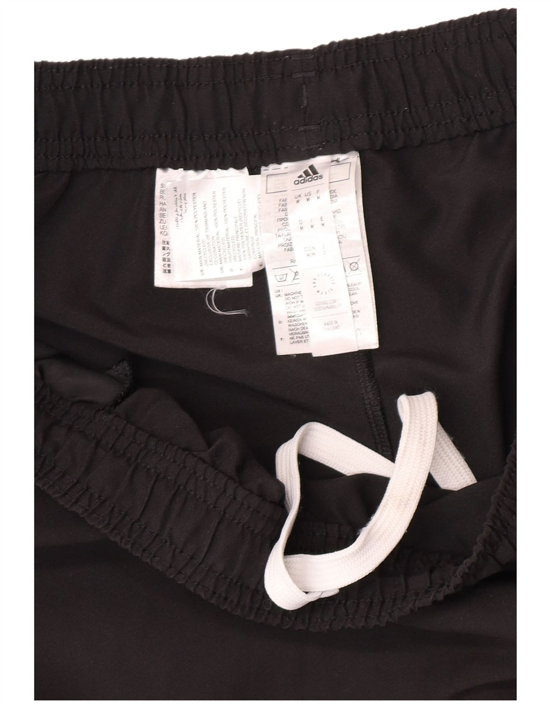 Adidas Mens Aeroready Tracksuit Trousers Medium Black Polyester