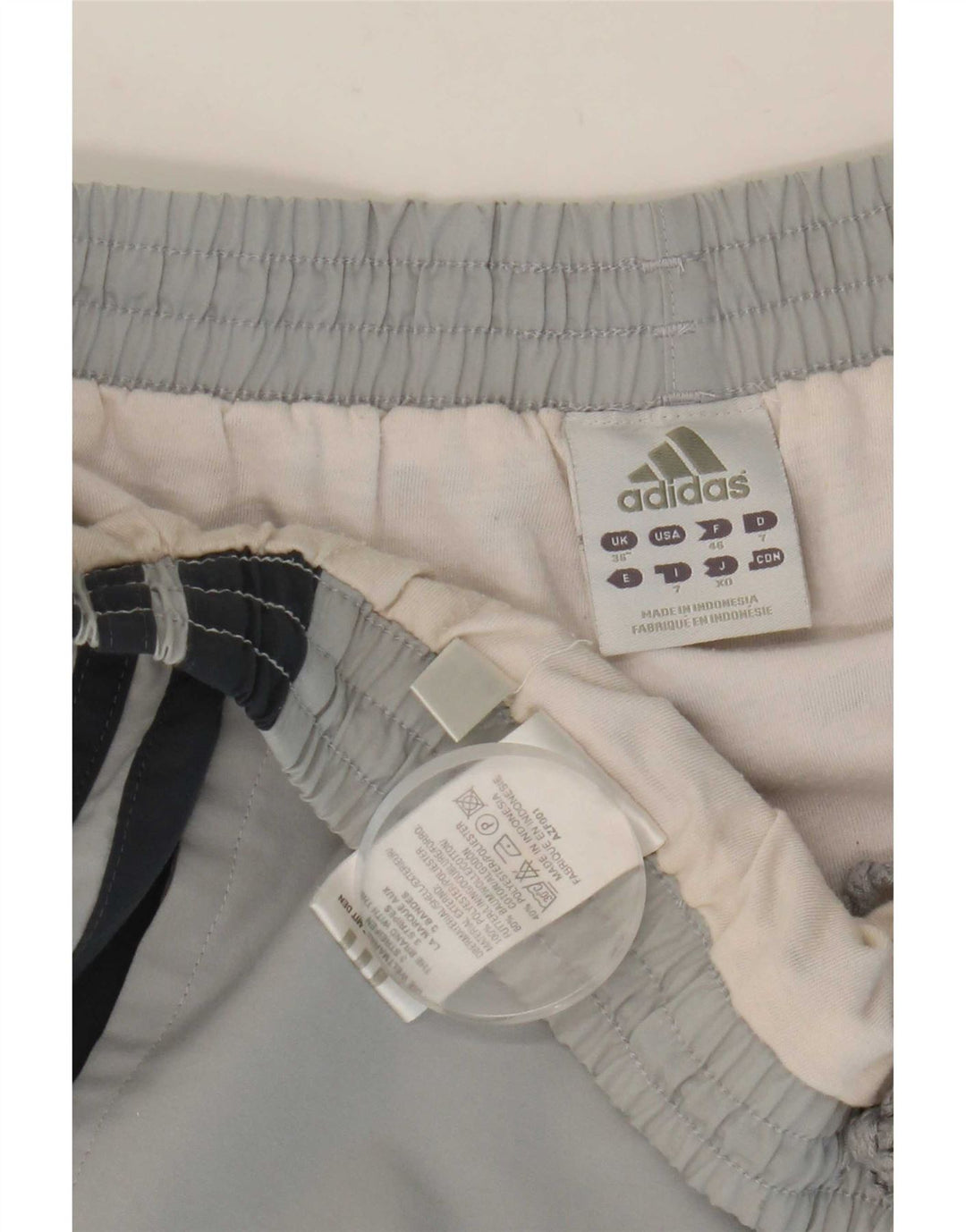 Adidas Mens Sport Shorts Large  Grey Colourblock Cotton
