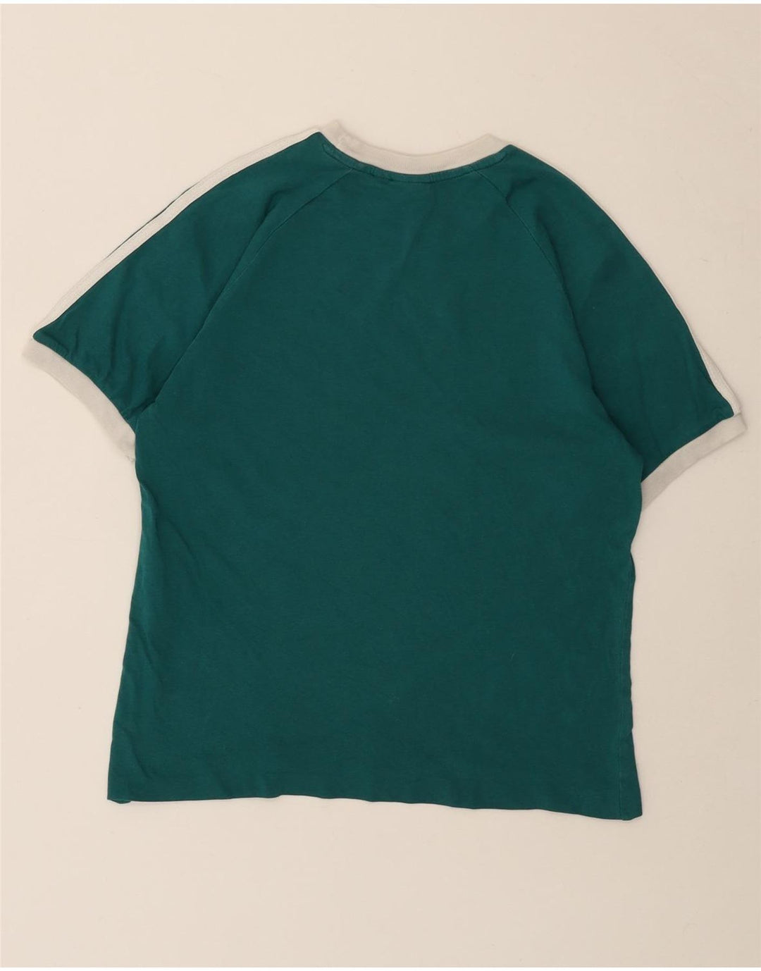 ADIDAS Womens Graphic T-Shirt Top UK 10 Small Green