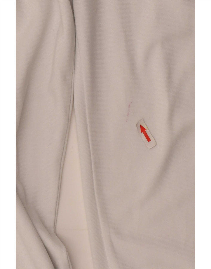 Adidas Womens Tracksuit Trousers Joggers UK 16 Large White Polyester