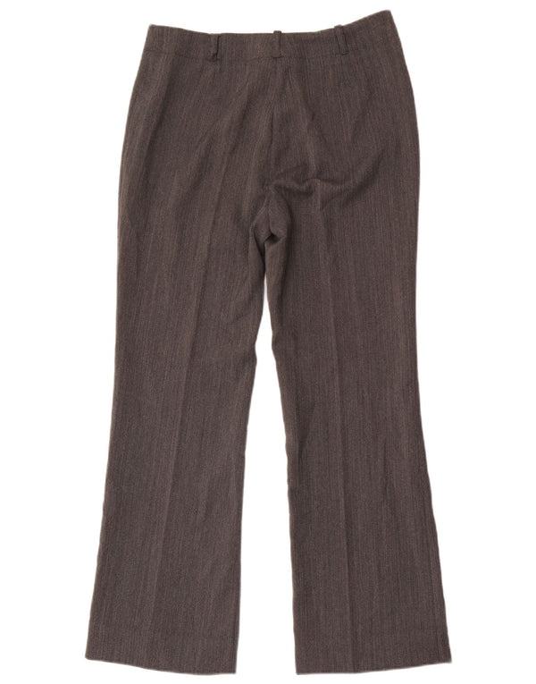 Max & Co. Womens Straight Casual Trousers UK 10 Small W28 L28 Grey