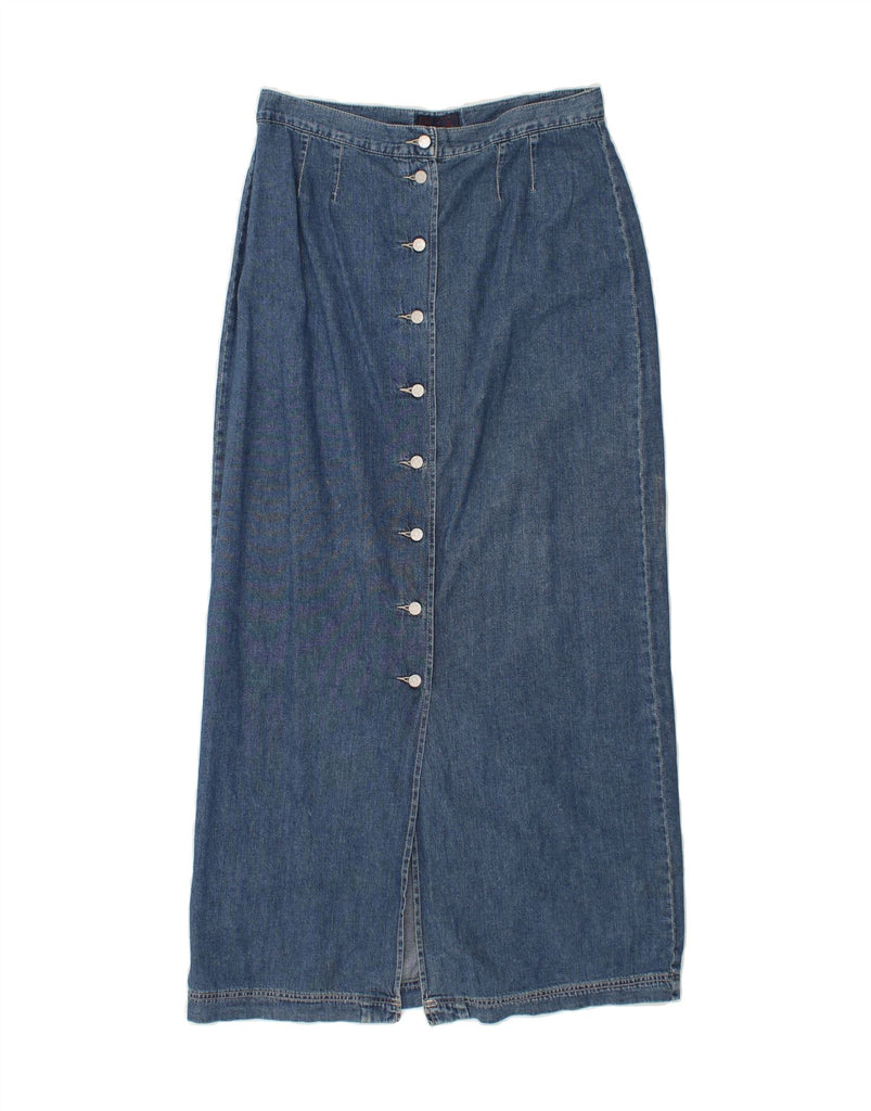 RIFLE Womens Denim Skirt W32 Large Blue Cotton | Vintage Rifle | Thrift | Second-Hand Rifle | Used Clothing | Messina Hembry 